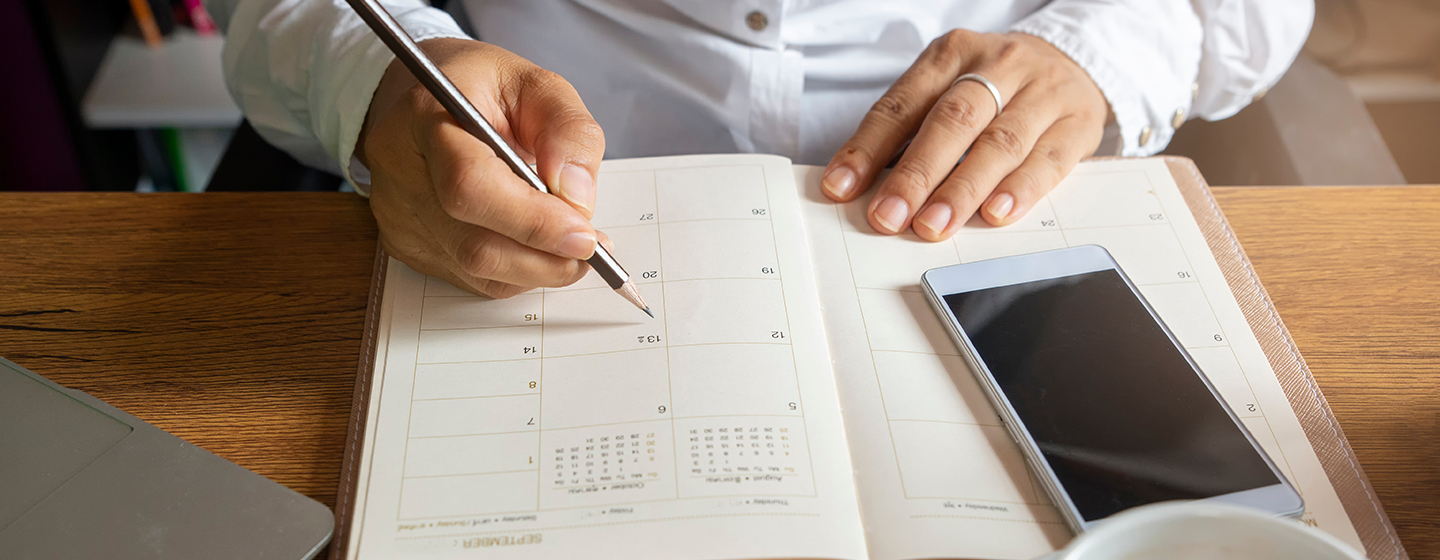 Hoe maak je tijd en gelegeheid